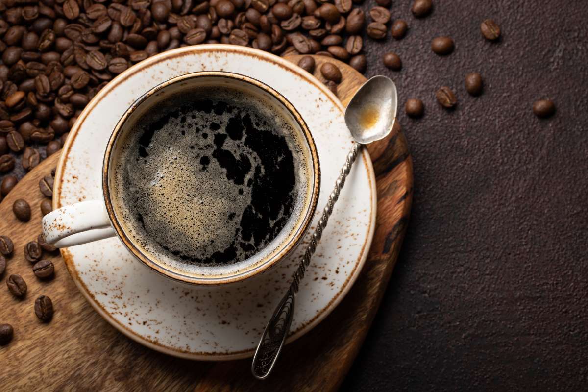 black coffee