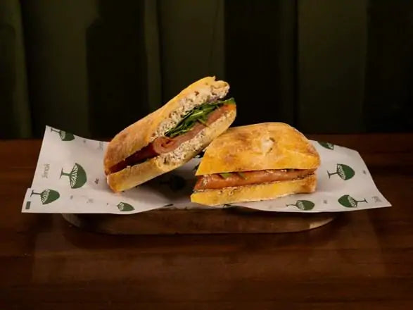 Smoked Salmon Sandwich