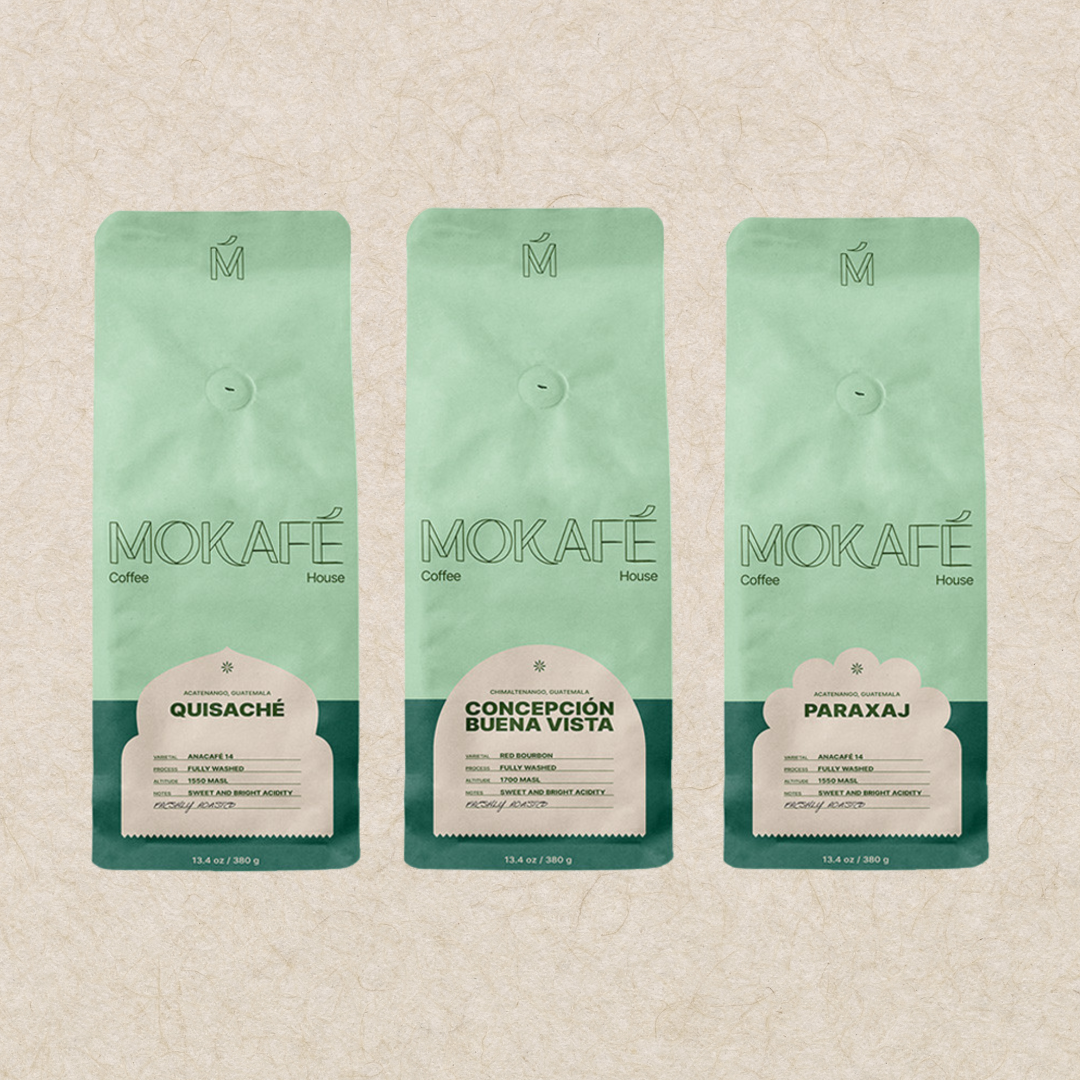 Classic Pack of 3 Guatemalan Coffee